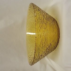 Anchor Hocking 'Soreno' Amber, Bark Glass, Serving Bowl